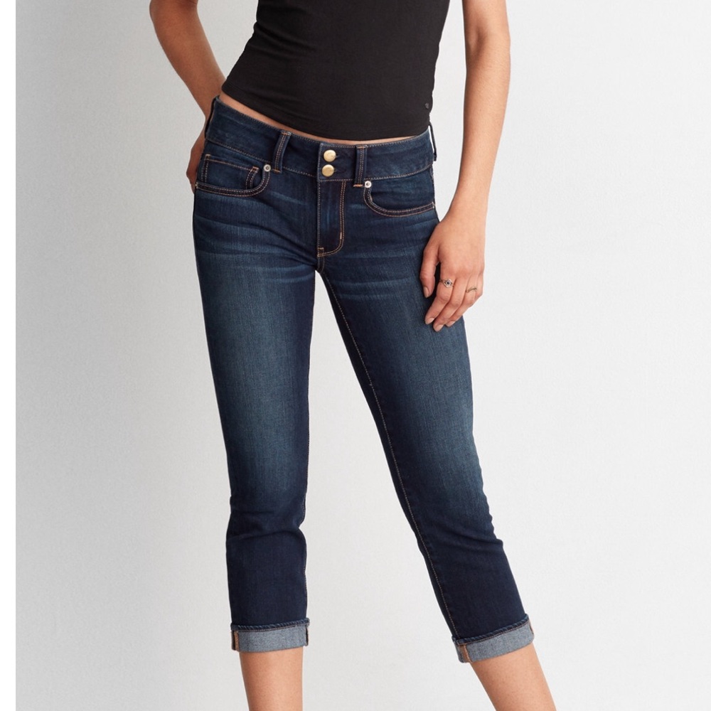 American Eagle Artist Crop jean size 4